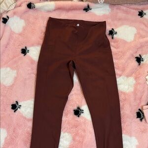 90 Degree By Reflex Women's Brown Leggings